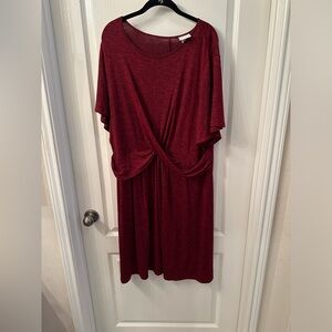 Burgundy AVA/VIV dress